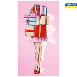 Конверт для грошей "З Днем Народження!" 16*8.5см ДН-130