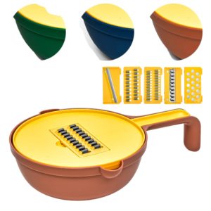 Терка-овочерізка з мискою 26*19*6см R90220