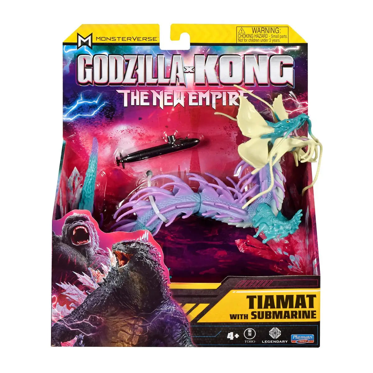 Фігурка GODZILLA VS. KONG – ТІАМАТ З ПІДВОДНИМ ЧОВНОМ