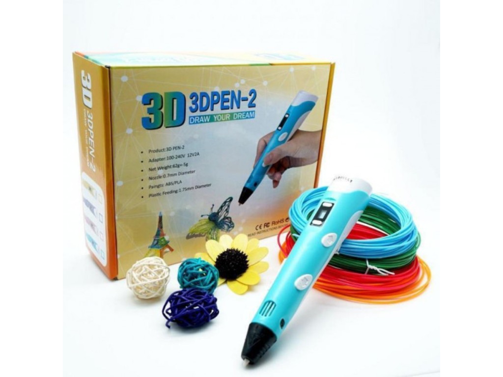 Ручка 3D pen світ фантазій у твоїх руках 