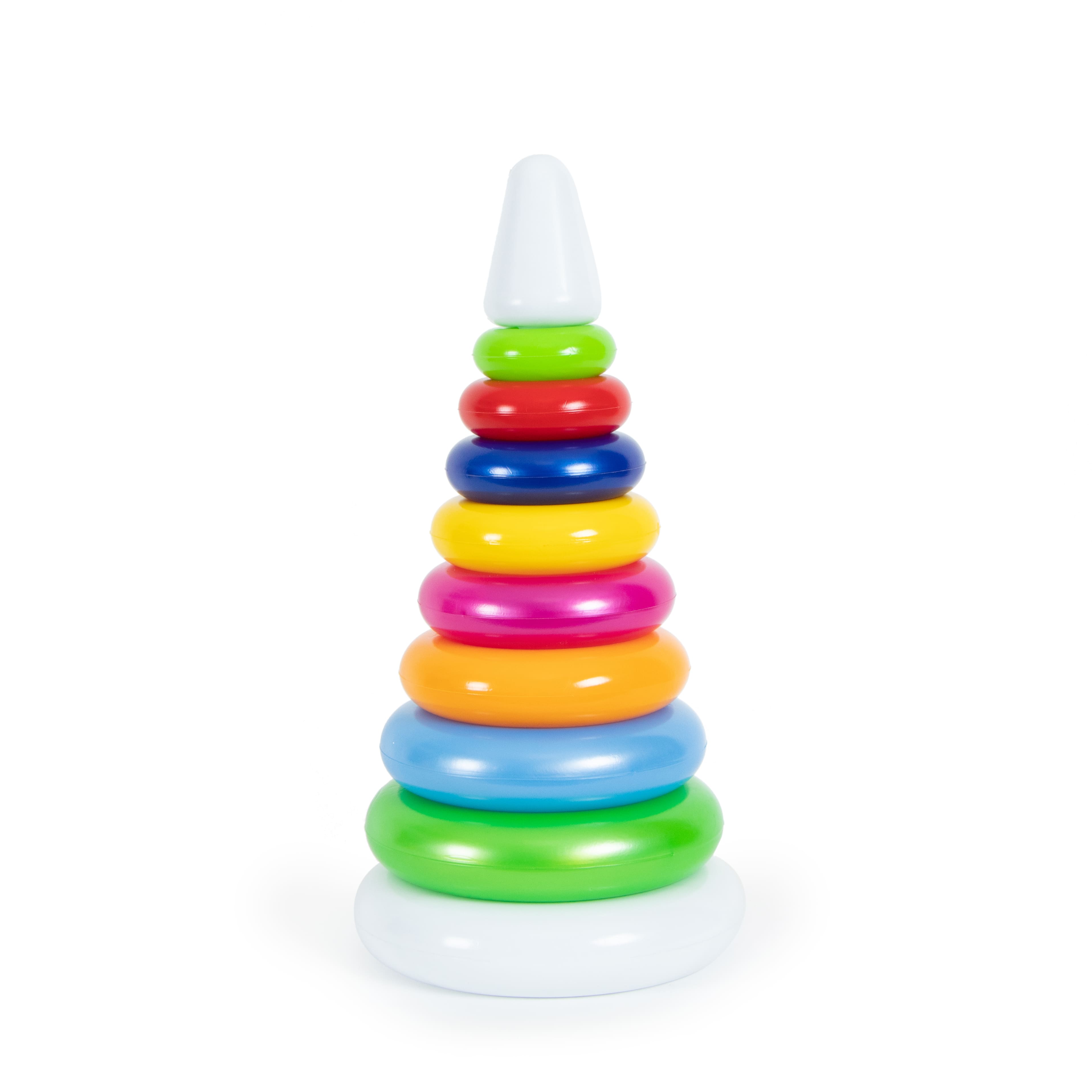 Іграшка дитяча "Піраміда Веселка 3" арт. 1820 Бамсик