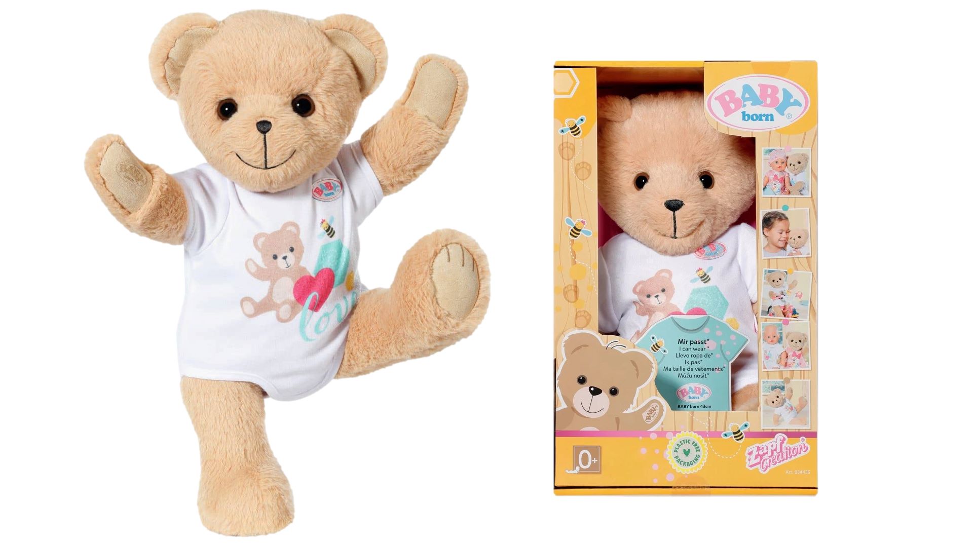 М'яка іграшка BABY BORN – ВЕДМЕДИК ТЕДДІ