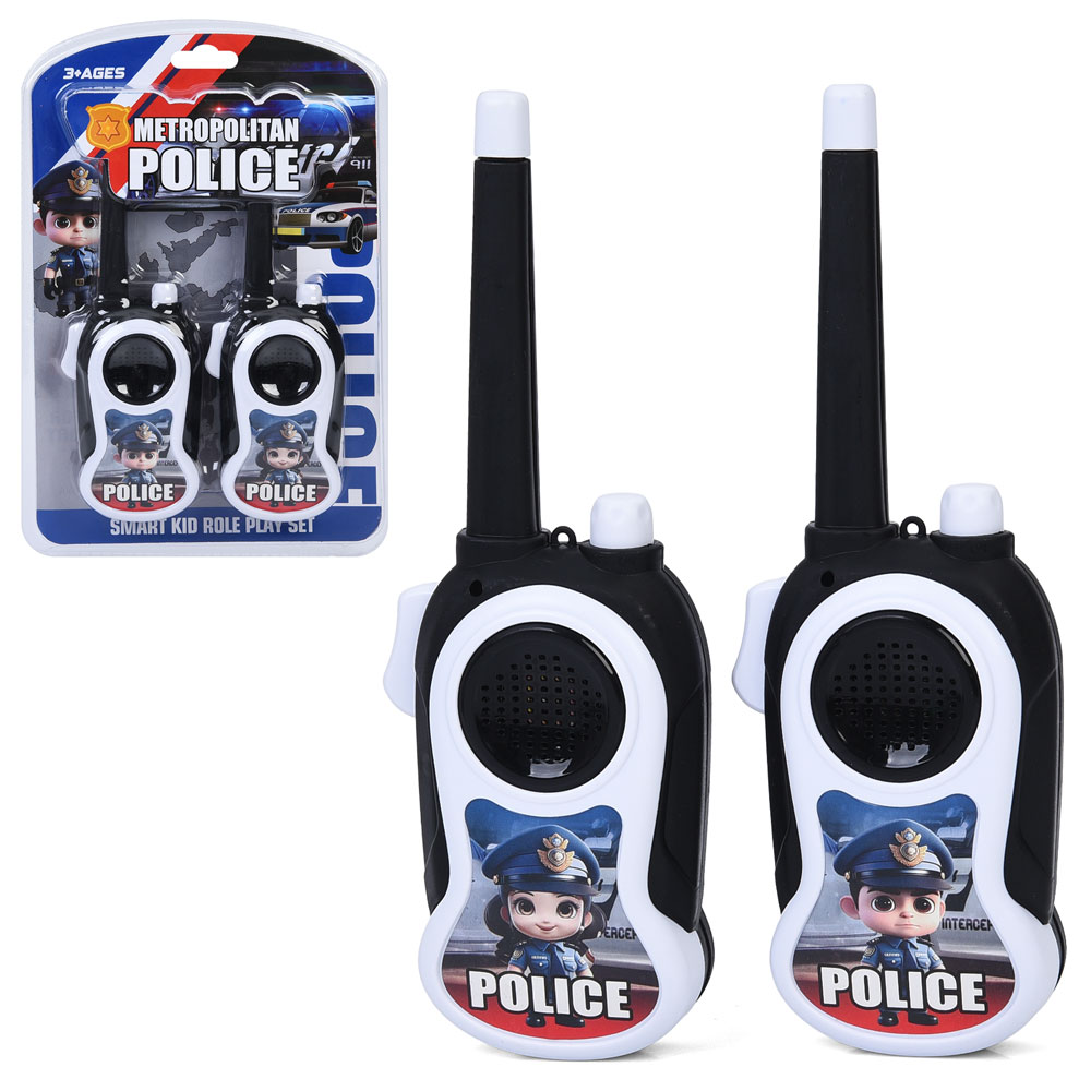 Рація 007-5B поліція, 2шт, 20,5см, на бат-ці, у слюді, 19,5-29-4см