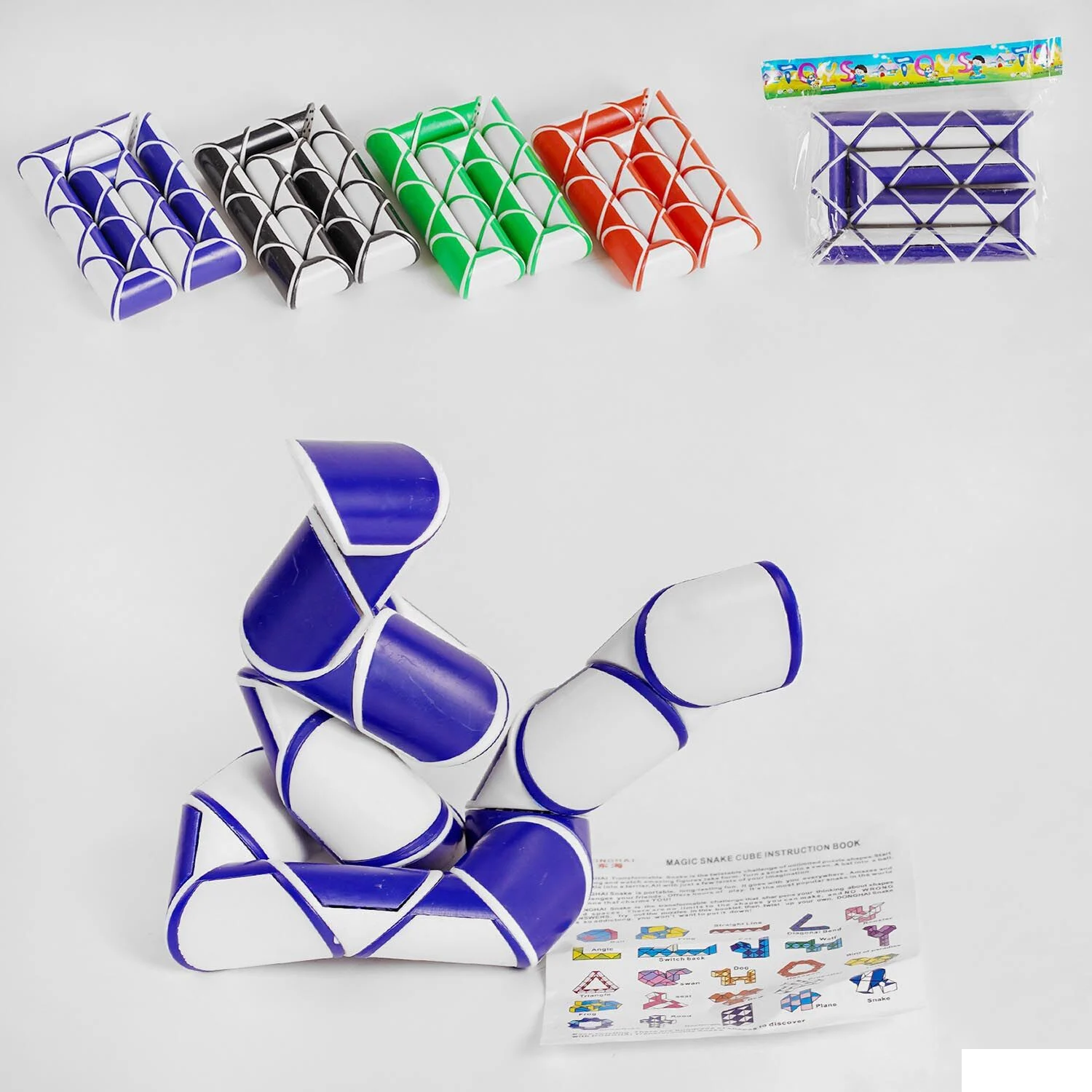 Логічна гра MF 202 (288) "Змійка", 4 кольори, в пакеті, ВИДАЄТЬСЯ ТІЛЬКИ МІКС ВИДІВ