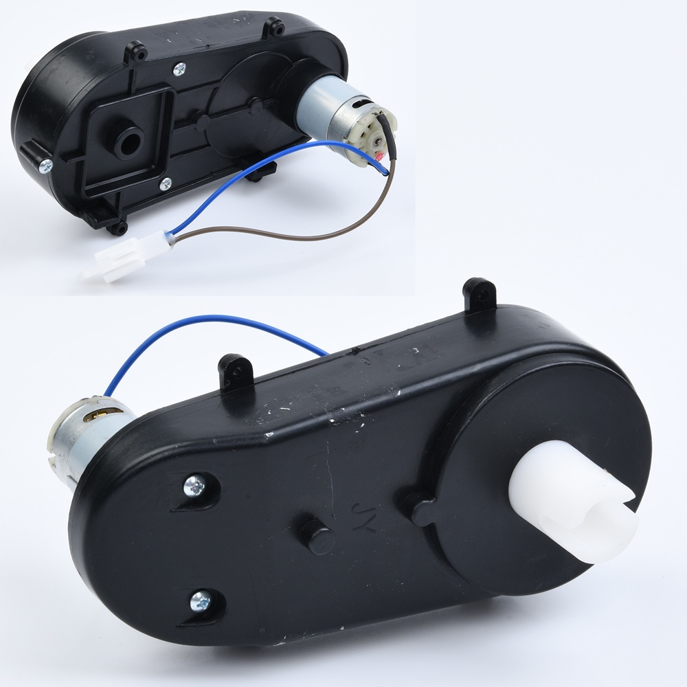 Рульовий редуктор  M 5072-ST GEAR до машини M 5072, 12V, RPM 8000, отвір під вісь 10мм, довж. 17см.