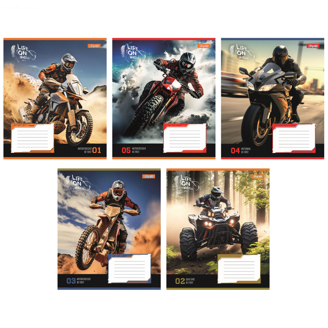 А5/48 кл. 1В Life on wheels, зошит для записів