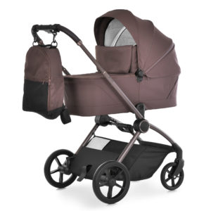 Візок універсальний 2в1 El Camino PERSONA ME 1091-2 Cocoa Brown люлька+прогул.блок,рюкзак,коричневий