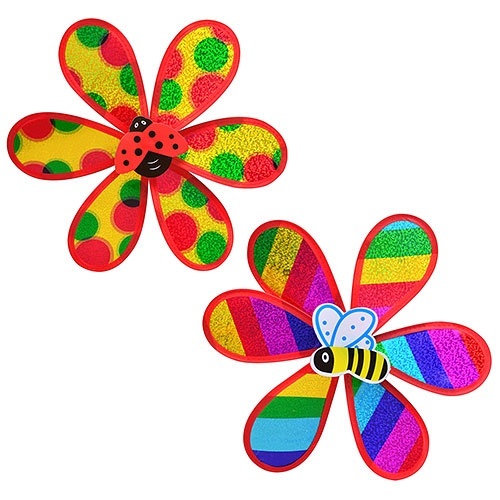 Вітрячок M 0791 квітка, 2 види, кул., 28 см