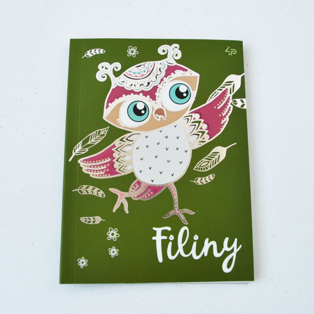 Блокнот TM Profiplan "Filiny" olive, A6