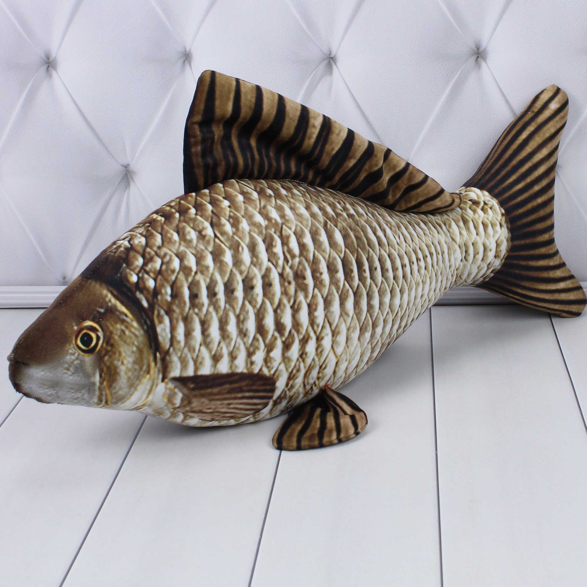 Сувенір карась срібний, Копиця арт.00287-7 (50x18x10)