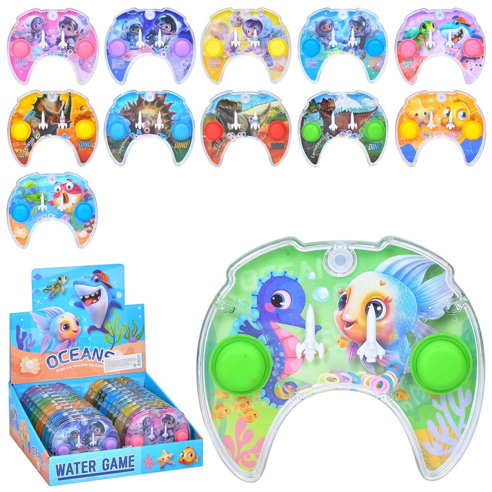 Водяна гра 826P1-2-6-24 мікс (космонавт,динозавр,морські мешканці),12 видів,24 шт. в диспл.,28,5-11