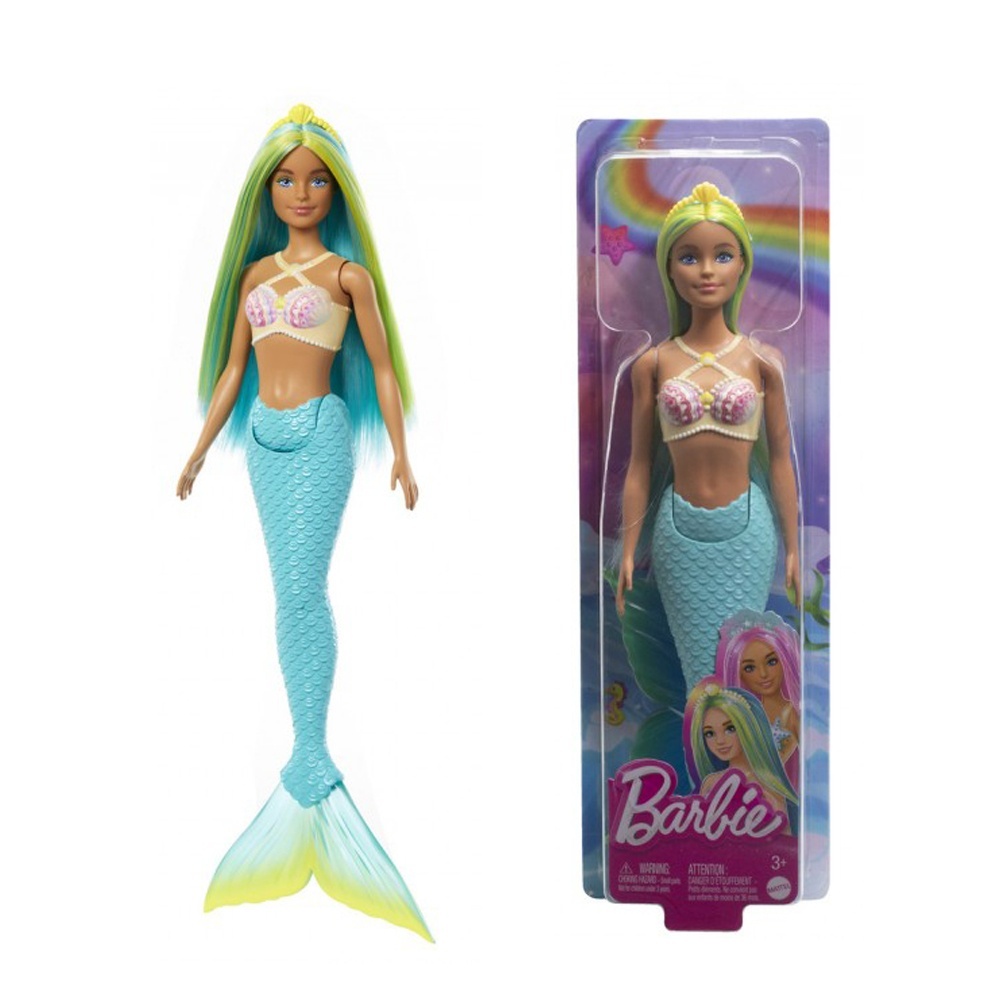 Лялька-русалонька "Блакитно-зелений мікс" серії Дрімтопія Barbie