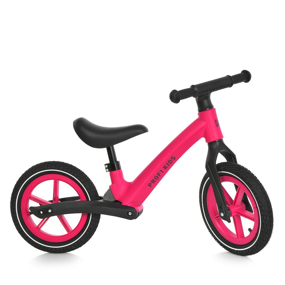 Біговел дитячий 12 д. MBB 1058-2  колеса гума, малиновий мат, в кор-ці