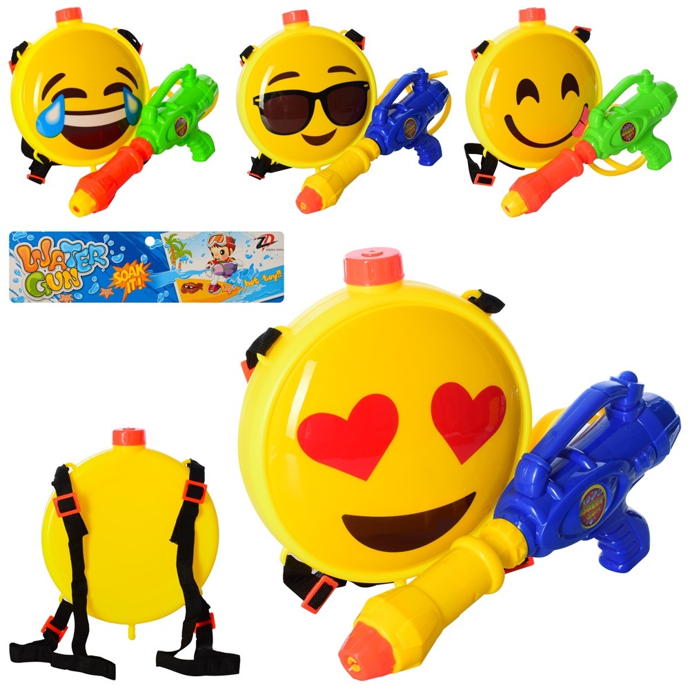 Водяний автомат MR 0430 помпа, з балоном на плечі, 4 види, кул., 30-47-6 см.