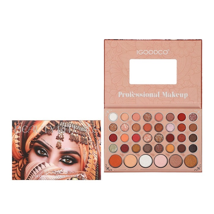 Косметика IG3673 тіні, 38 шт., дзеркало, кул., 23-15,5-1 см.