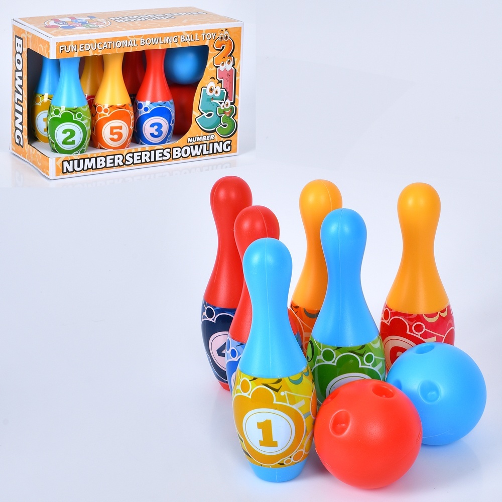 Боулінг MR 1424 кеглі 6 шт., кулі 2 шт., кор., 29,5-20-15 см.