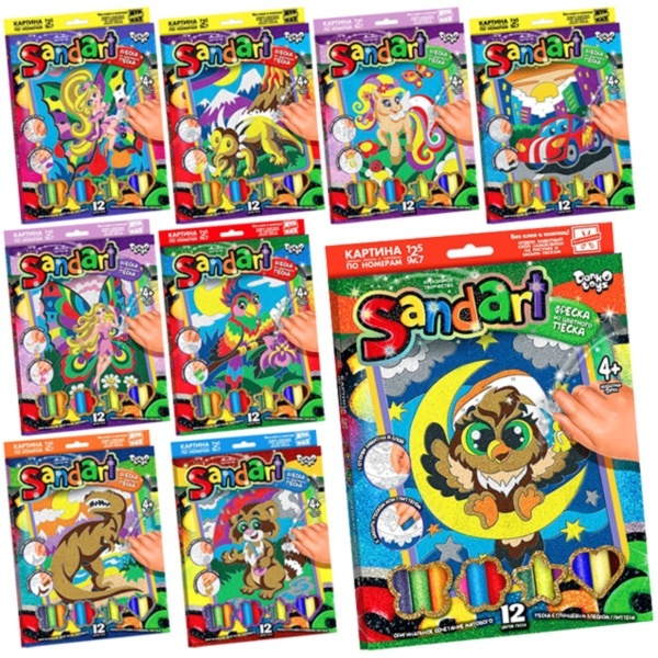 Набір для творчості "Santart" Фреска" (10), SA- 01- 01- 10 ДАНКО ТОЙС 