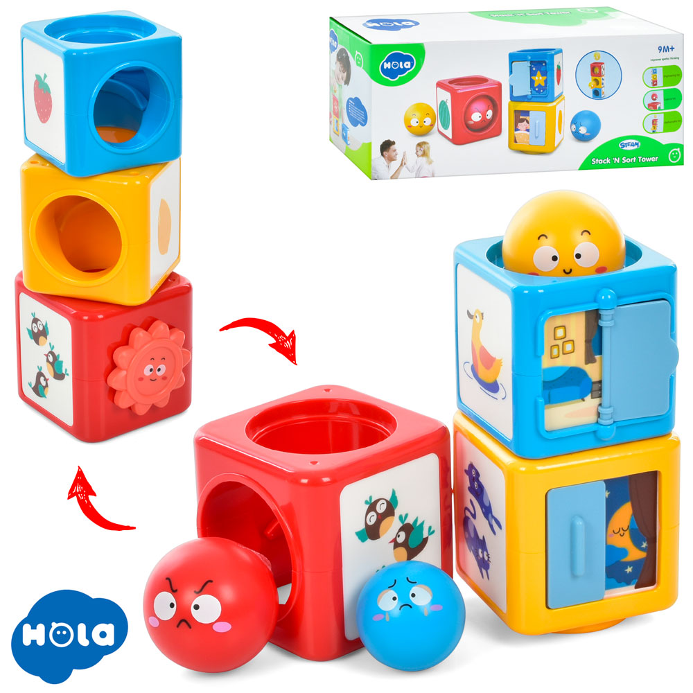 Сортер E7991 вивчення кольорів, фруктів, тварин, кор., 25-10-10,5 см.