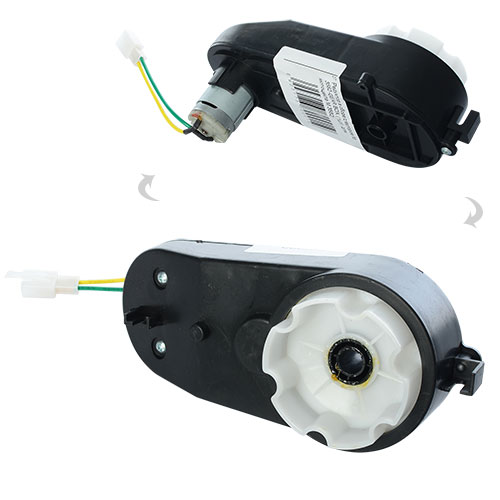 Редуктор в сборе с мотором M 3582-GEAR BOX (1шт)  для мотоцикла M 3582,6V, RPM16000,дл.17см