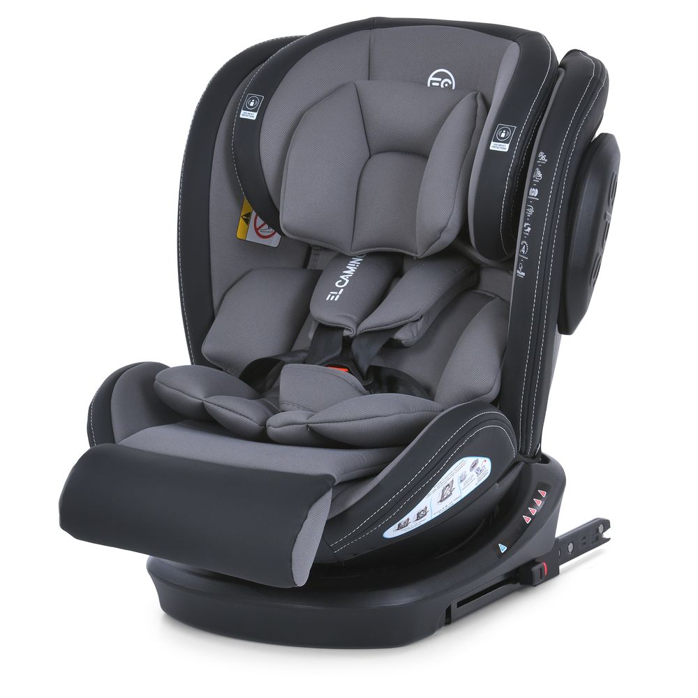 Автокрісло ME 1045 EVOLUTION 2 360⁰ Simply Gray (1шт) дитяче,група 0+/1-2-3,isofix, поворот 360⁰,сірий