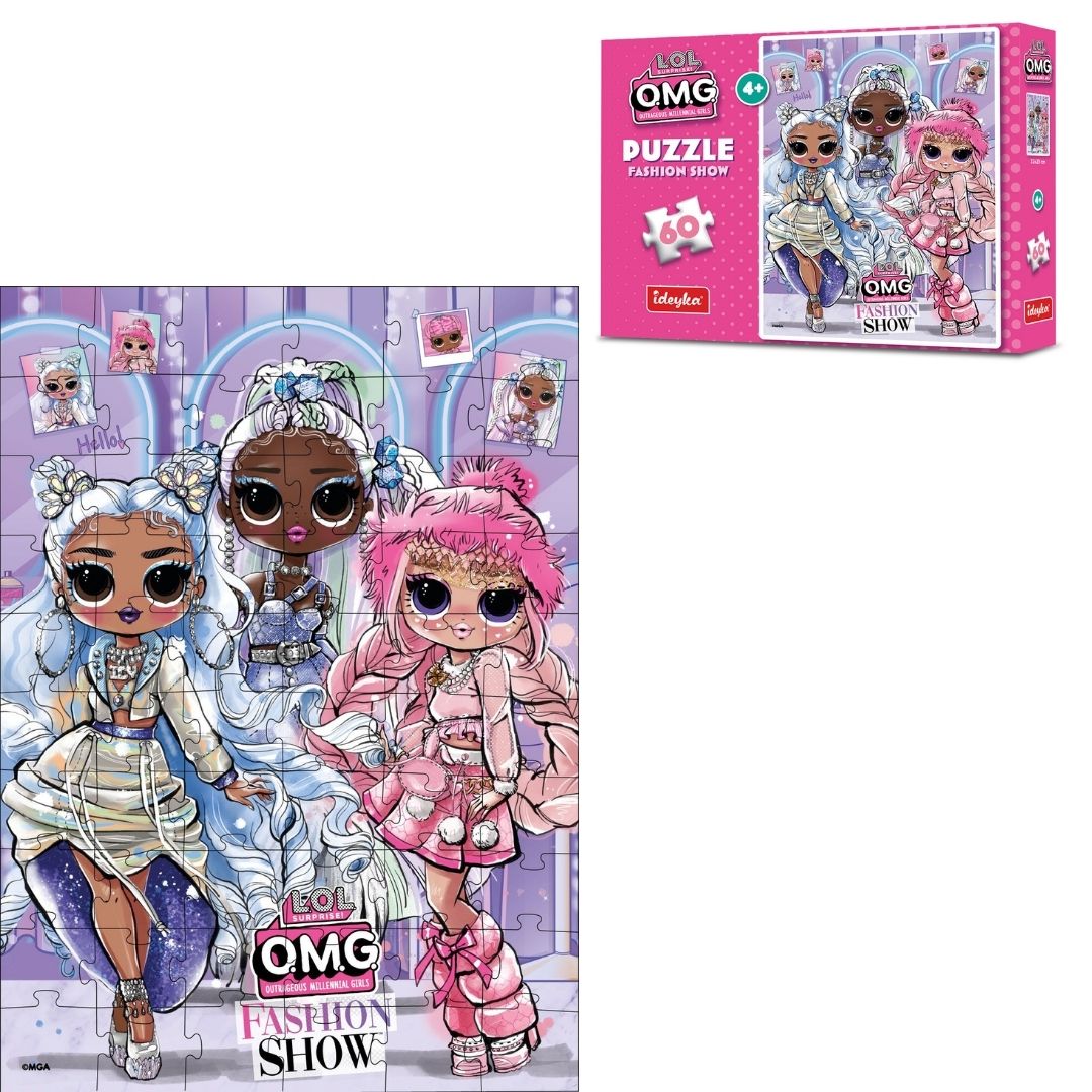 Гра-головоломка. Набір пазлів L.O.L. Surprise! O.M.G. Fashion Show, 60 елементів