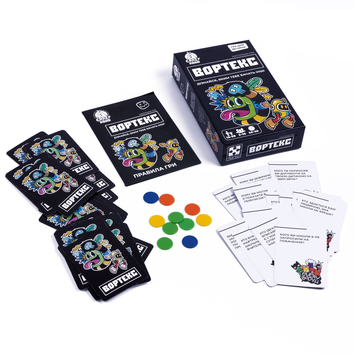 Гра настільна Vladi Toys розважальна. Вортекс VT5903-01 (укр)