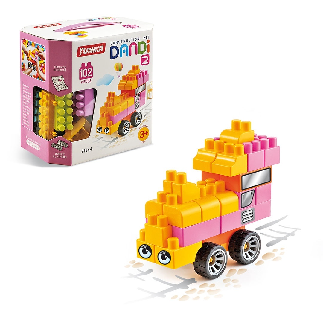 Конструктор дитячий "Денді 2" (102 дет.) (коробка)