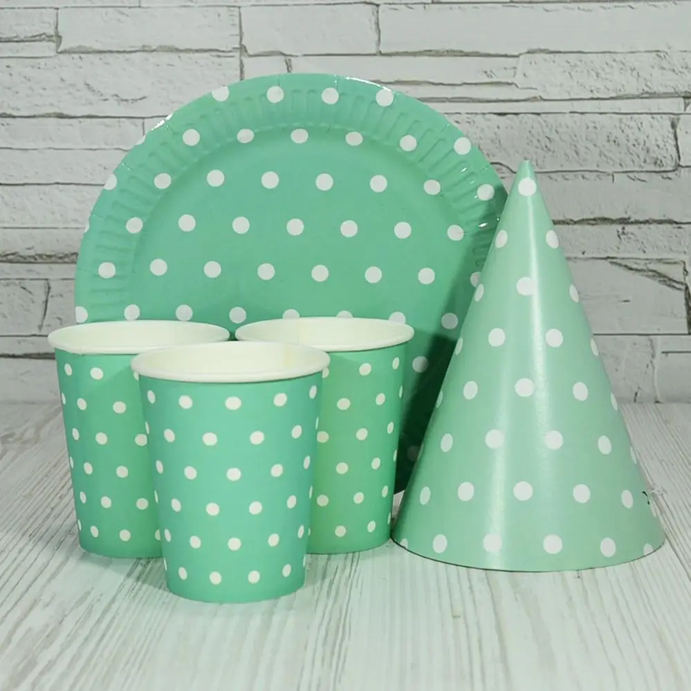 Набір на 10 персон Горох м'ятний