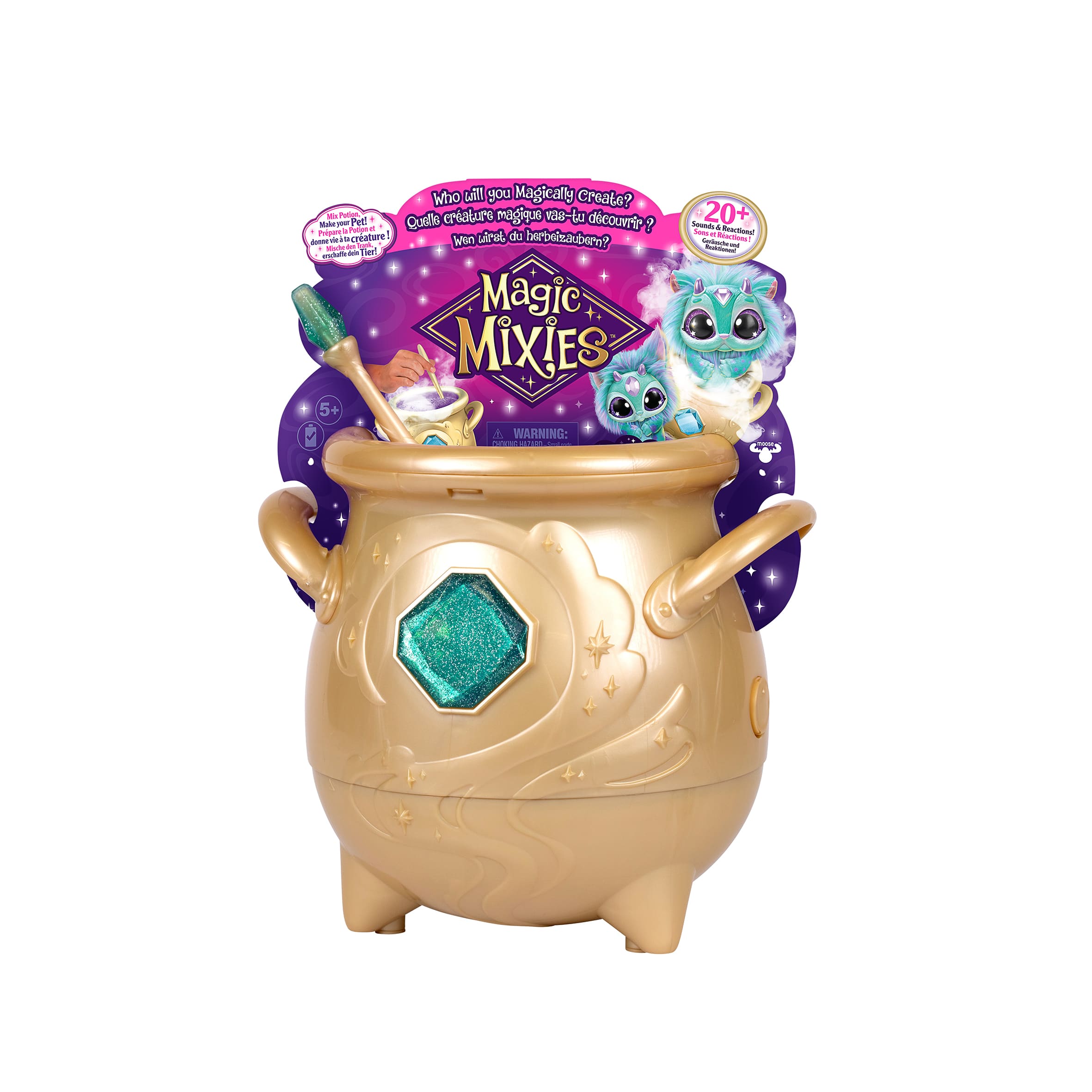 Чарівний казанок. Ігровий набір TM "Magic Mixies" (золотий)