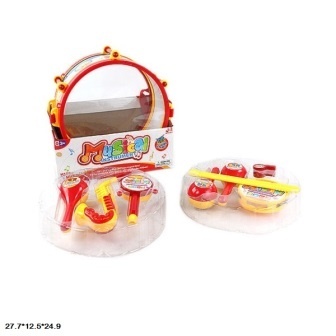 Муз.інструменти 68322A набір в барабані кор.27,7*12,5*24,9