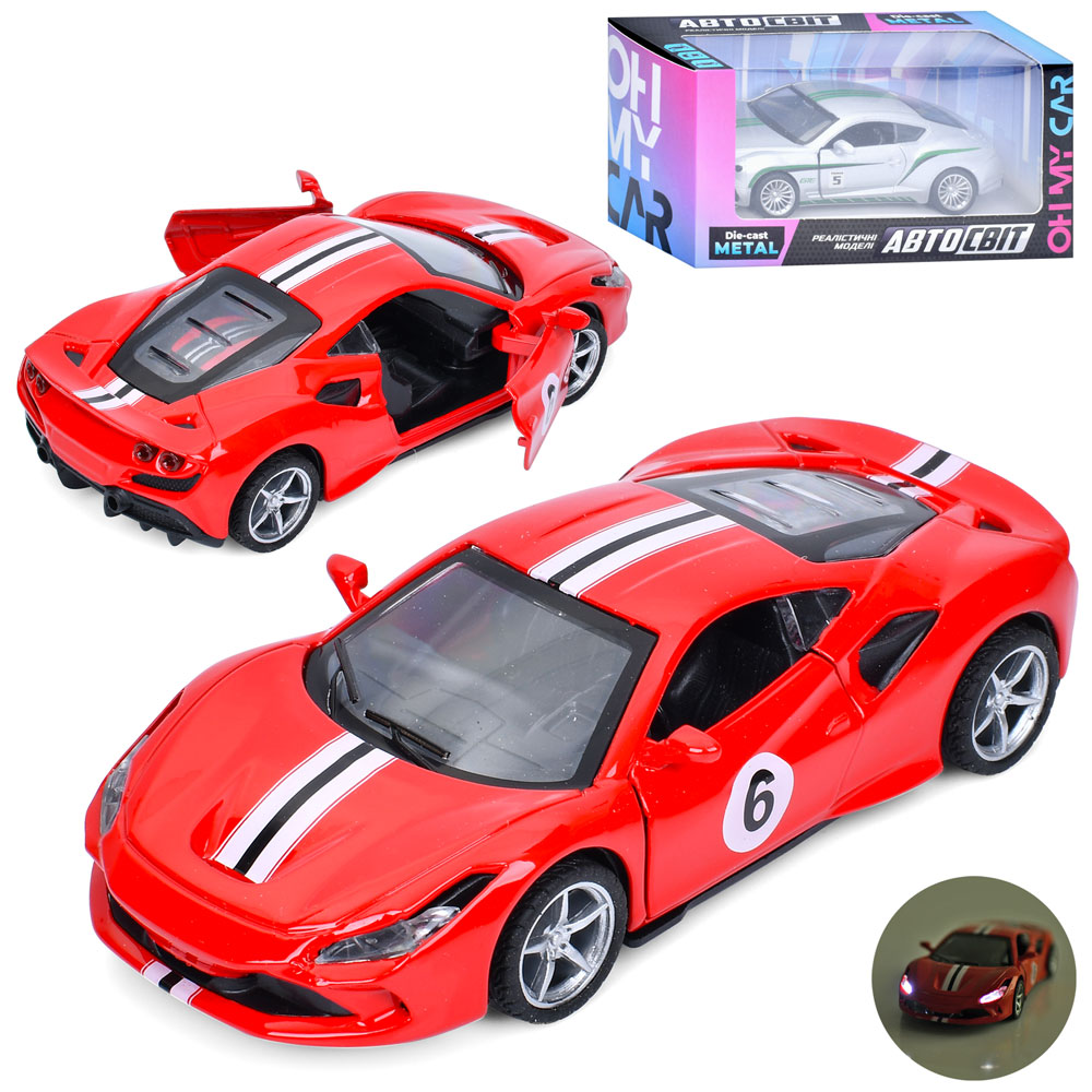 Машина AS-3149 АвтоСвіт,1:32,мет.,інерц.,відчин.двері,2кольори,муз.,світло,бат.(табл.),кор.,15,5-8-7
