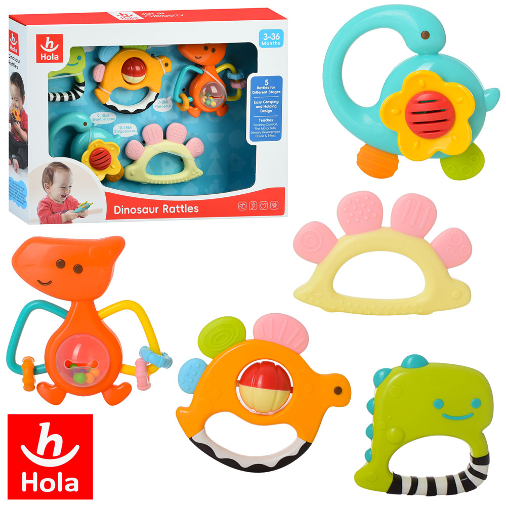 Брязкальце 1109 5 шт., 3 шт.-прорізувач, кор., 32-23-5 см.