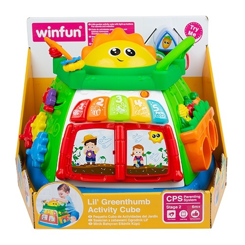 Ігровий центр 0631-NLWinFun  піаніно, рухомі дет., шестерінки, муз., світло, бат., кор.