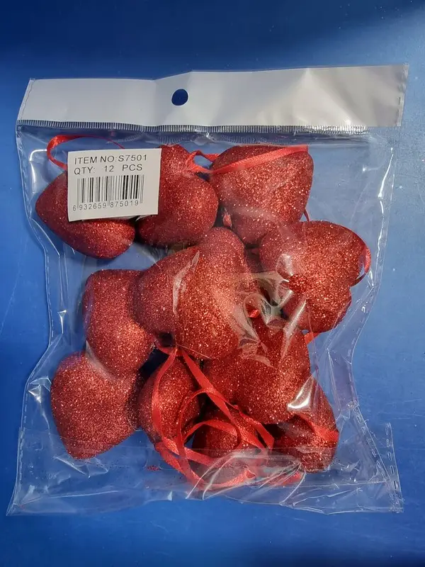 Сувенир в виде сердец на палочке 7501