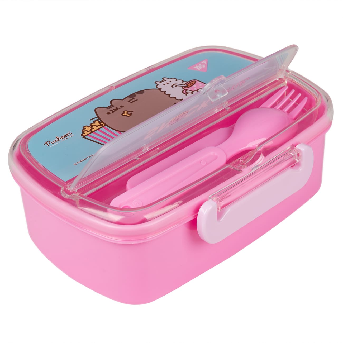 Контeйнер Yes "Pusheen" 750 мл, з приладдям