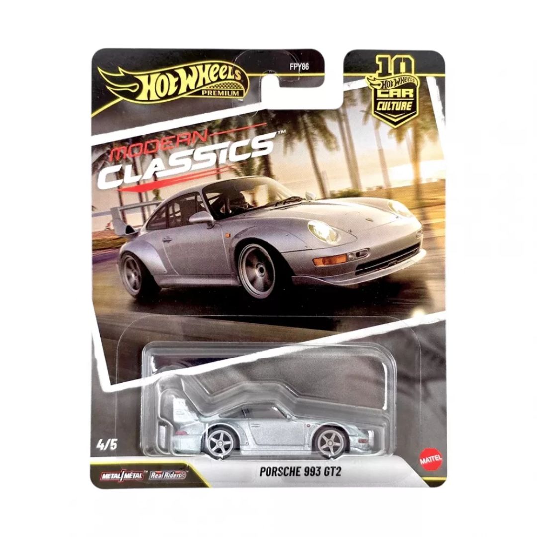 Колекційна модель машинки Porsche 993 GT2 серії "Car Culture" Hot Wheels
