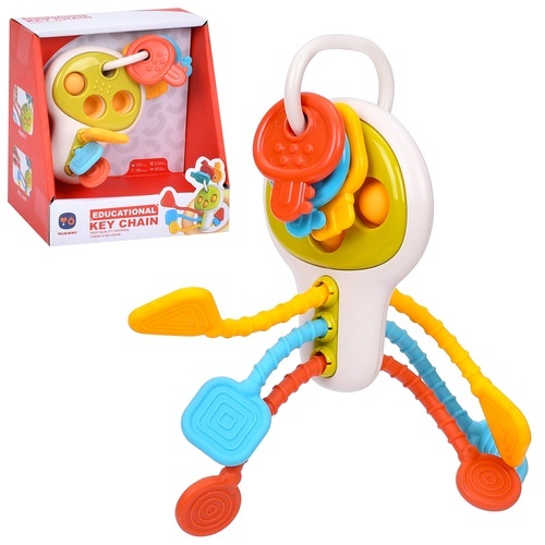 Гра RT1507 рухливі деталі, м'які кнопки Pop it, прорізува. ключи, кор., 14-16-9,5 см.