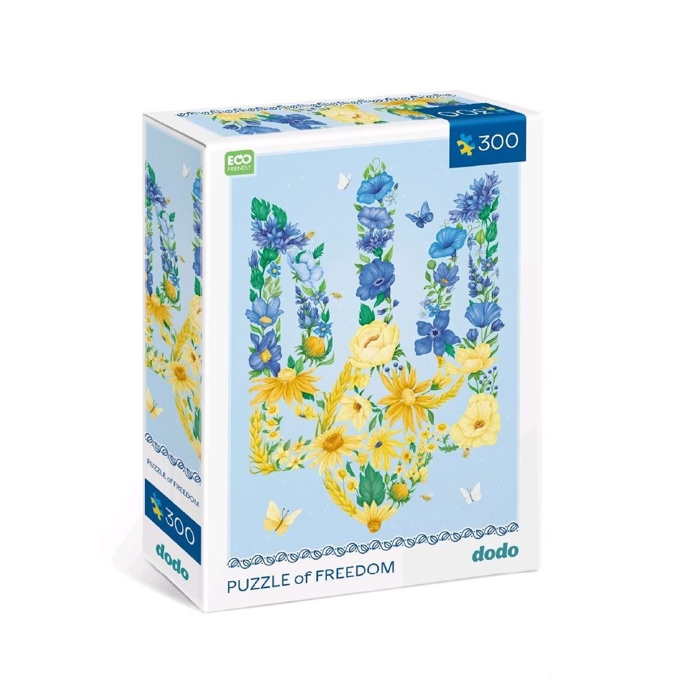 300588 Пазл «Квітучий тризуб»