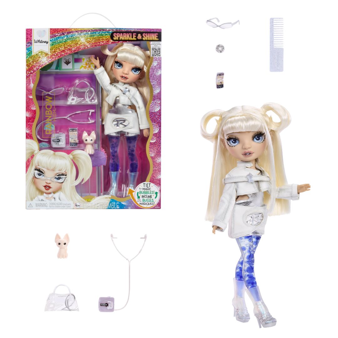 Ігровий набір RAINBOW HIGH серії "Sparkle & Shine" - ВІТНІ (з акс.)