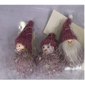 Фігурка-підвіска новорічна "Santa&Co" 8см M48075-1