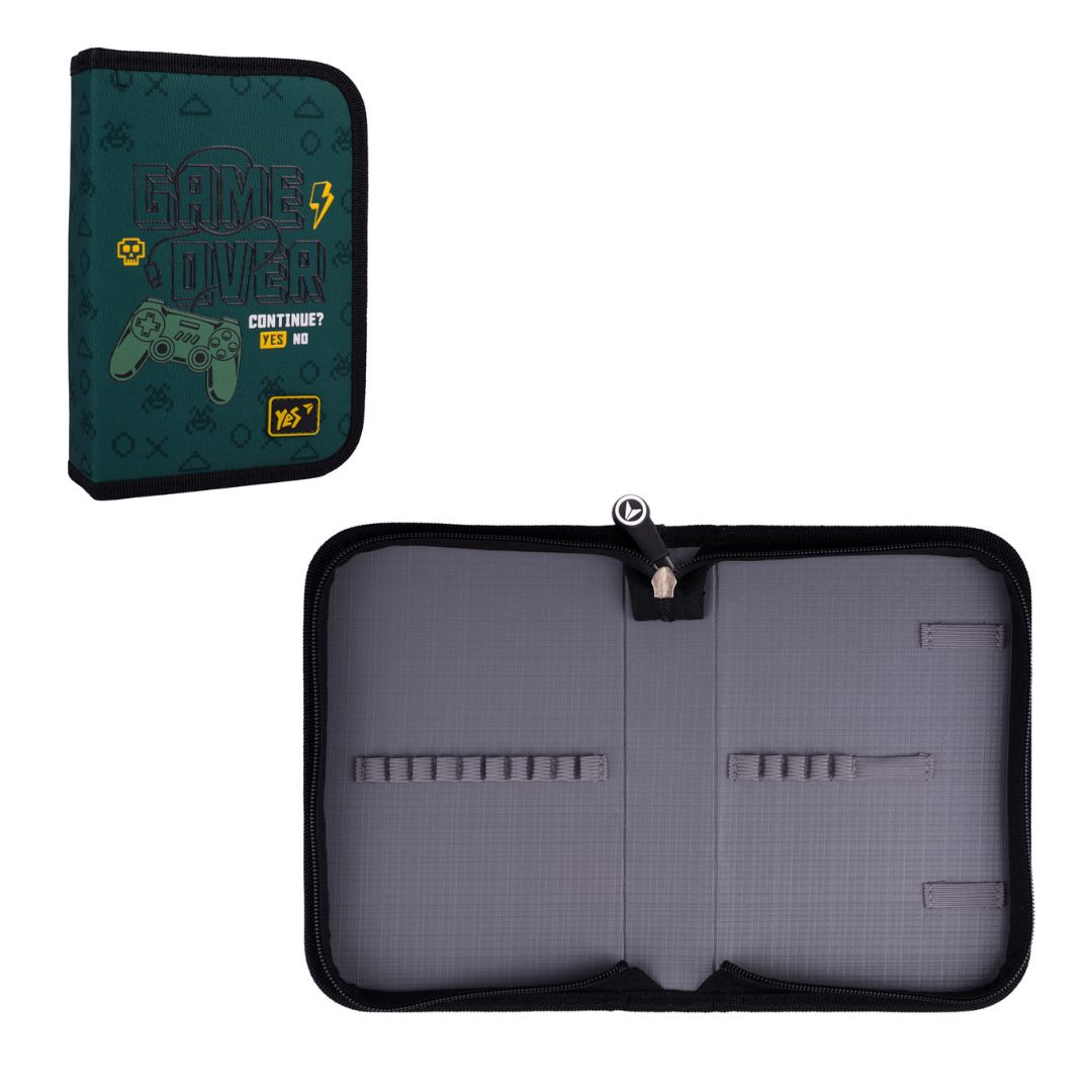 Пенал твердий YES одинарний без клапана HP-02 Game Fan