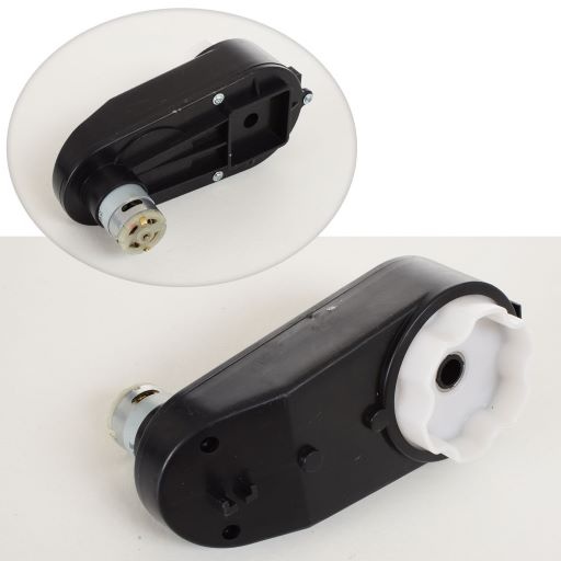 Редуктор в зборі з мотором M 3591-GEAR для електромобілів M 3591, M 3592, 6V, RPM10000, довж.16см.