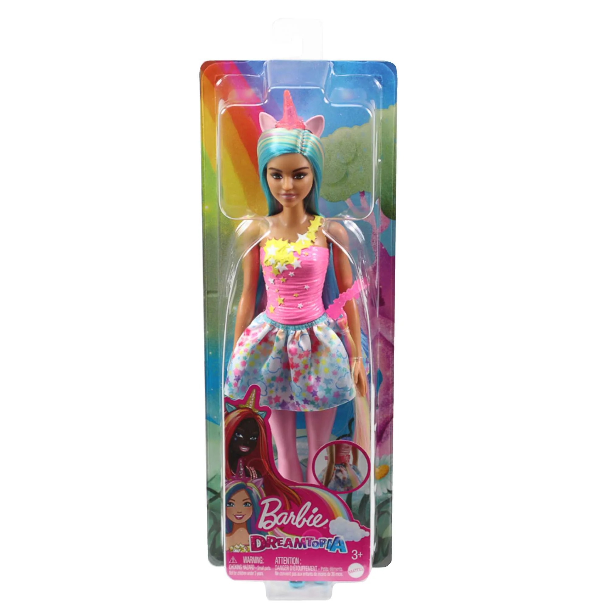 Фотография 1 товарной позиции интернет-магазина детских игрушек www.smarttoys.com.ua Лялька-єдиноріг у світло-рожевому стилі серії Дрімтопія Barbie