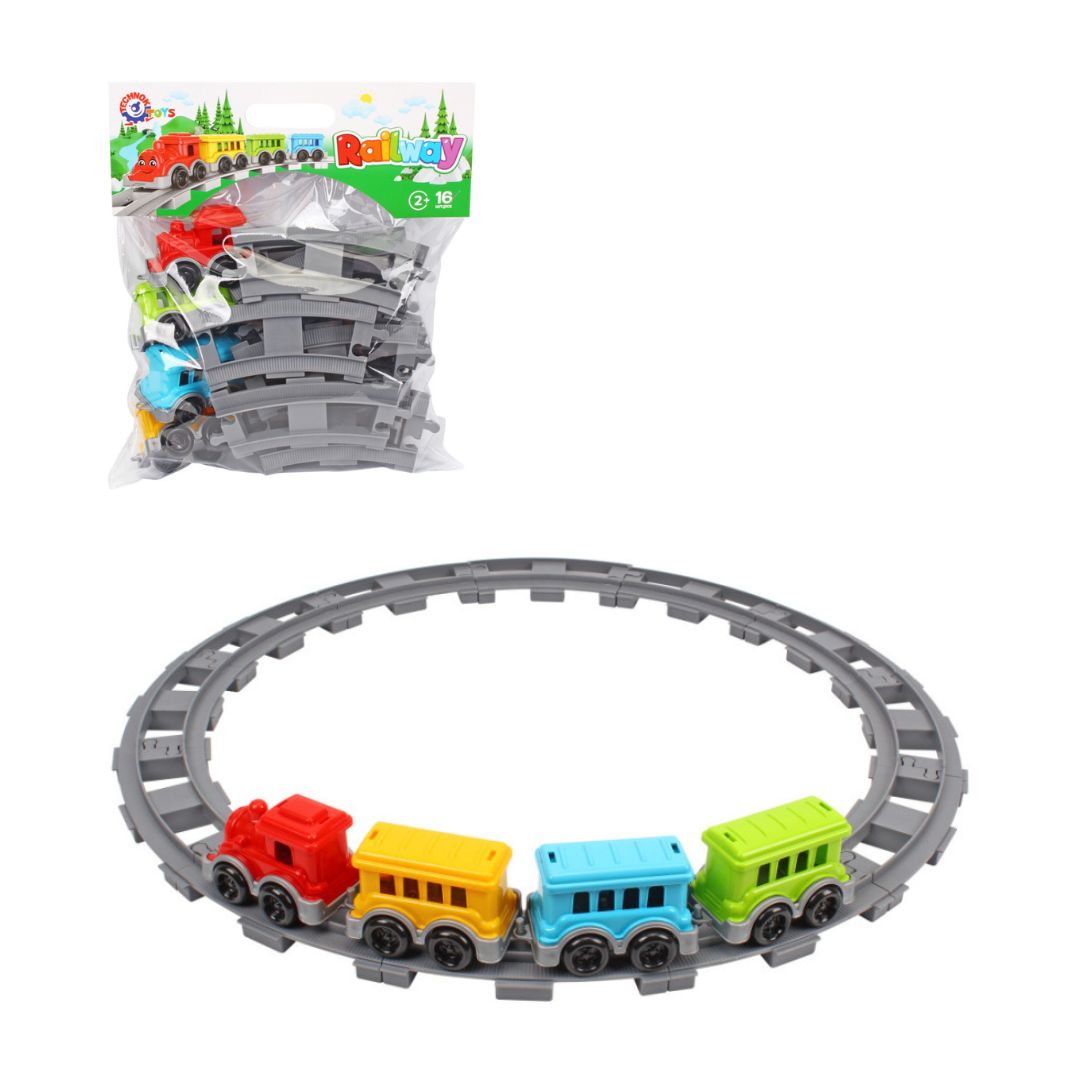 Іграшка «Конструктор залізниця ТехноК», арт. 0914