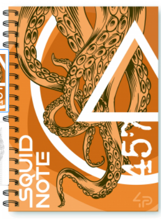 Блокнот TM 4Profi "Squid note" yellow, A5 905171