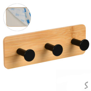 Вішалка настінна 3кр 18*6см R35000-3