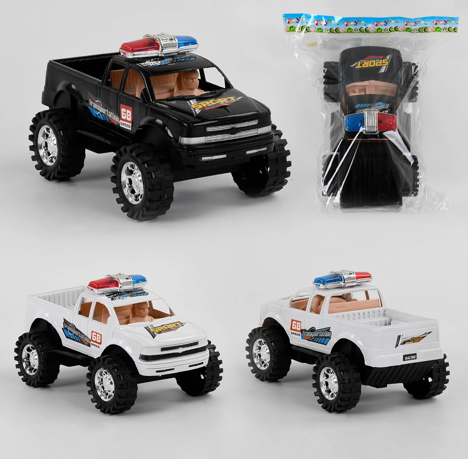 Джип 805-1 (96) 2 кольори, інерція, у пакеті