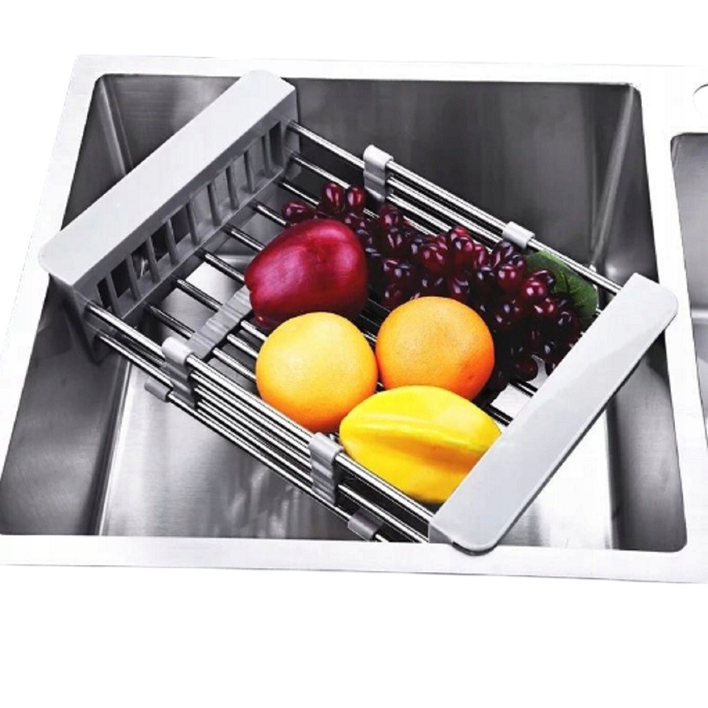 Кухонна телескопічна полиця для раковини 44*22*9см R93343