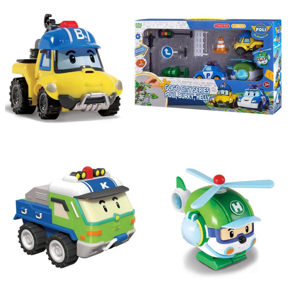 Ігровий набір GoGo "Міська серія"(Полі, Баккі, Хеллі)