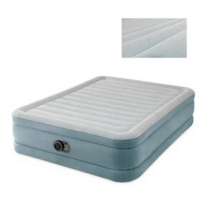 Велюр ліжко 64824 надувне,152х203х46см, двоспальне, вбудований насос 220–240V